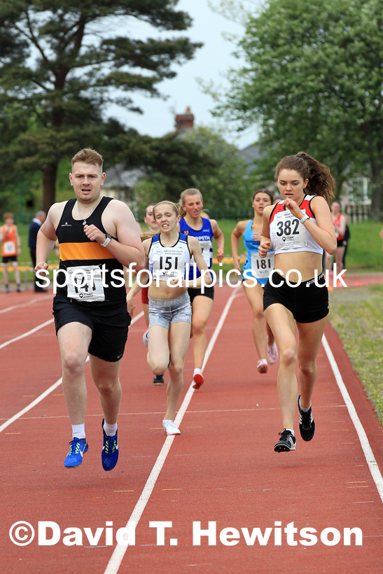 800 metres, 2022 NEGP No. 2, Hebburn. Photo: David T. Hewitson/Sports for All Pics